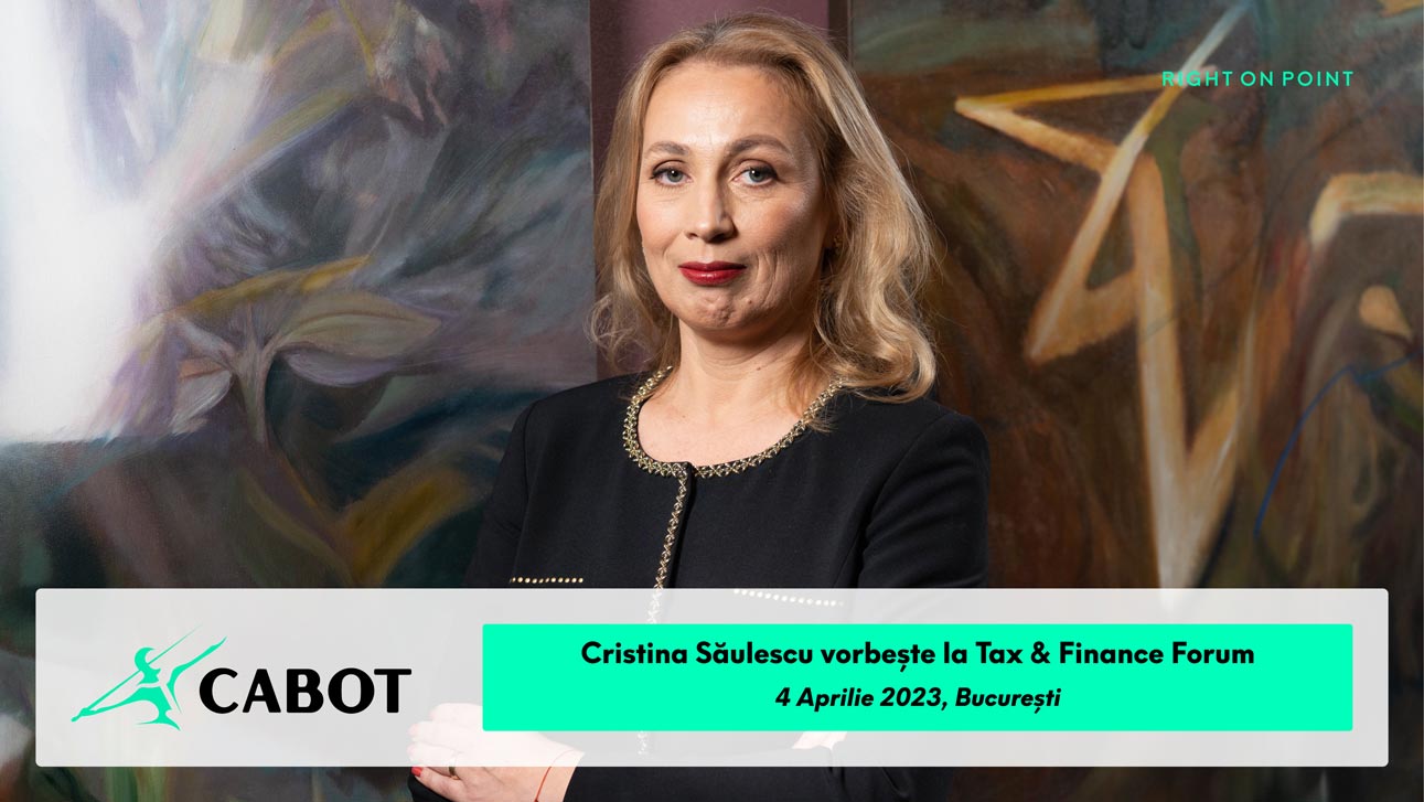 Tax & Finance Forum 2023 București, 4 Aprilie 2023