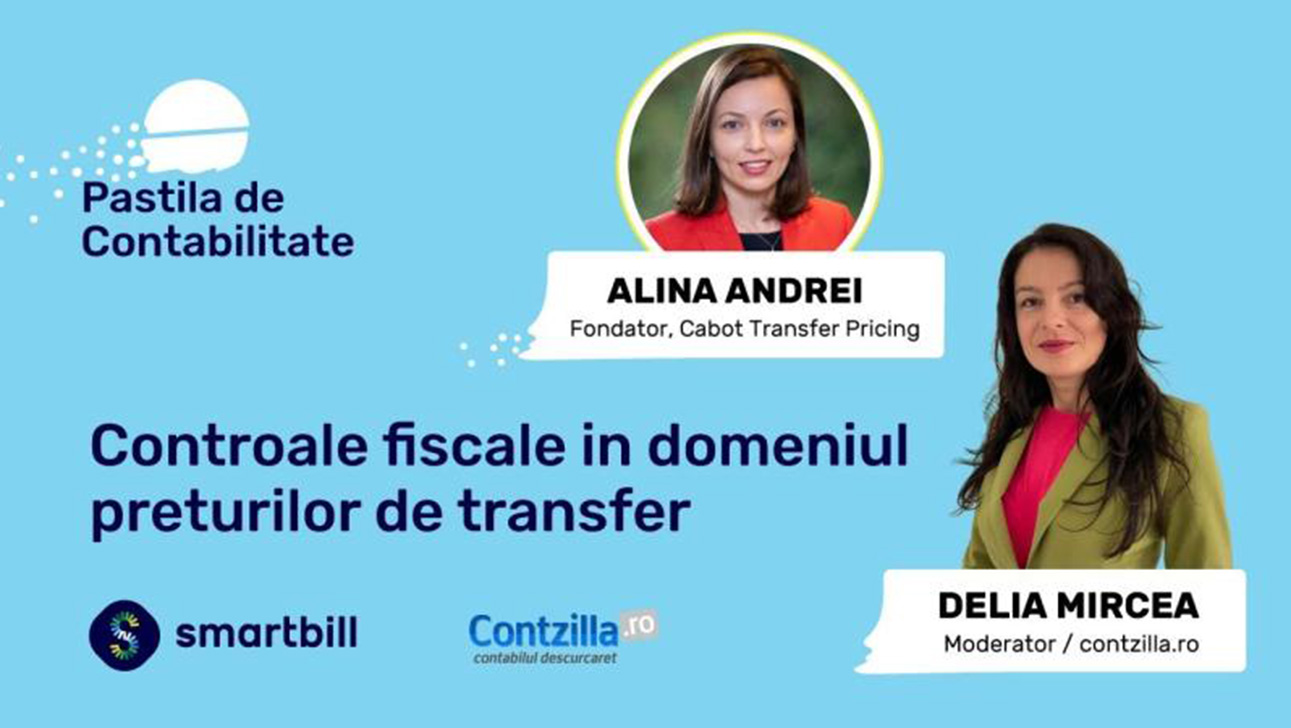 Alina Andrei @ #PastilaDeContabilitate - Fiscal controls in the field of transfer pricing