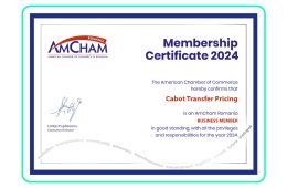 Cabot Transfer Pricing – membru AmCham România